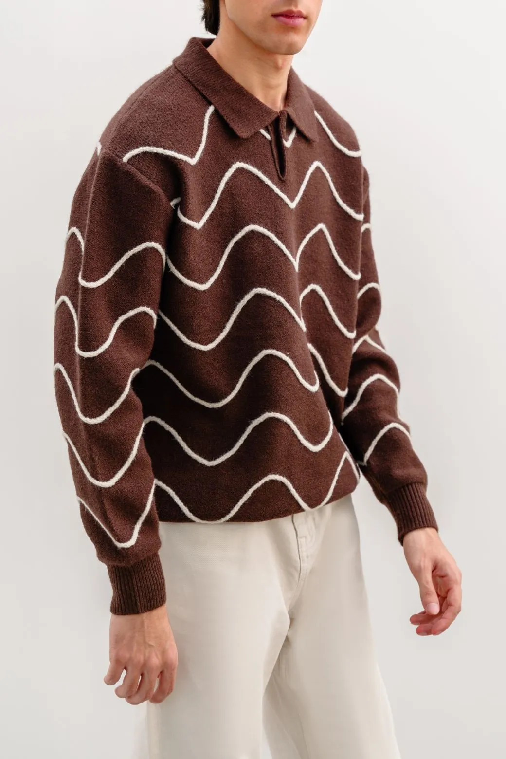 70'S POLO SWEATER