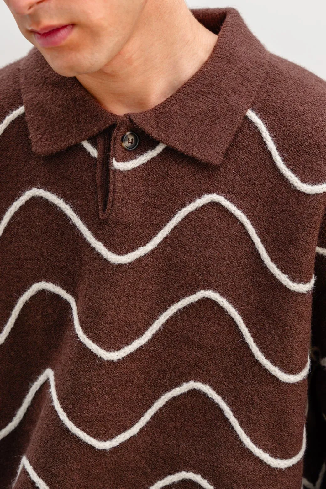 70'S POLO SWEATER