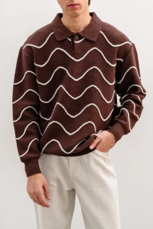 70'S POLO SWEATER
