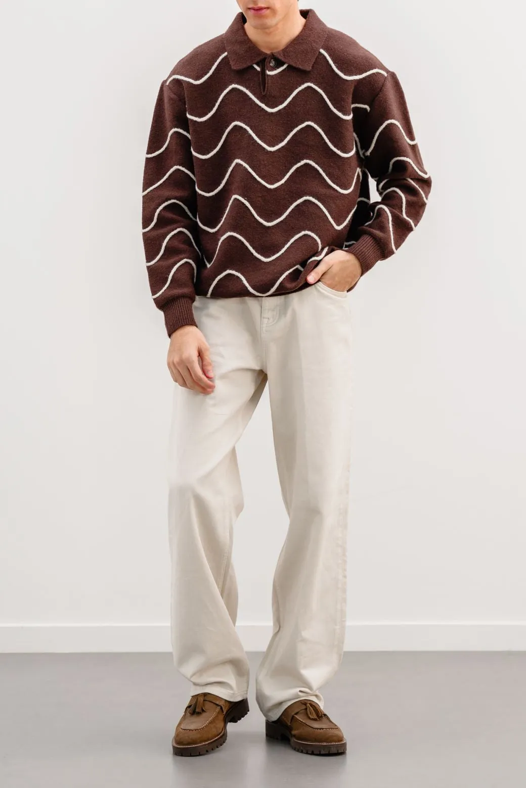 70'S POLO SWEATER