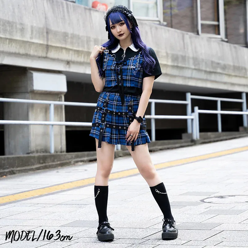 ACDC RagLace Bustier Black / Blue