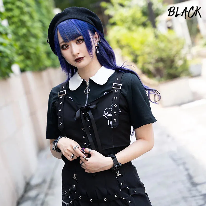 ACDC RagLace Bustier Black / Blue