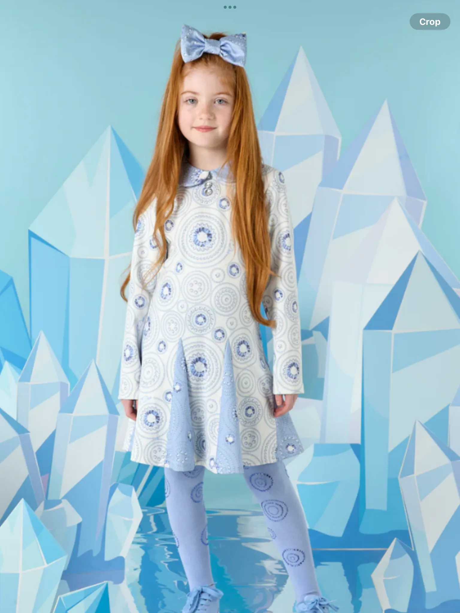 ADee pippa diamond print dress 08242493