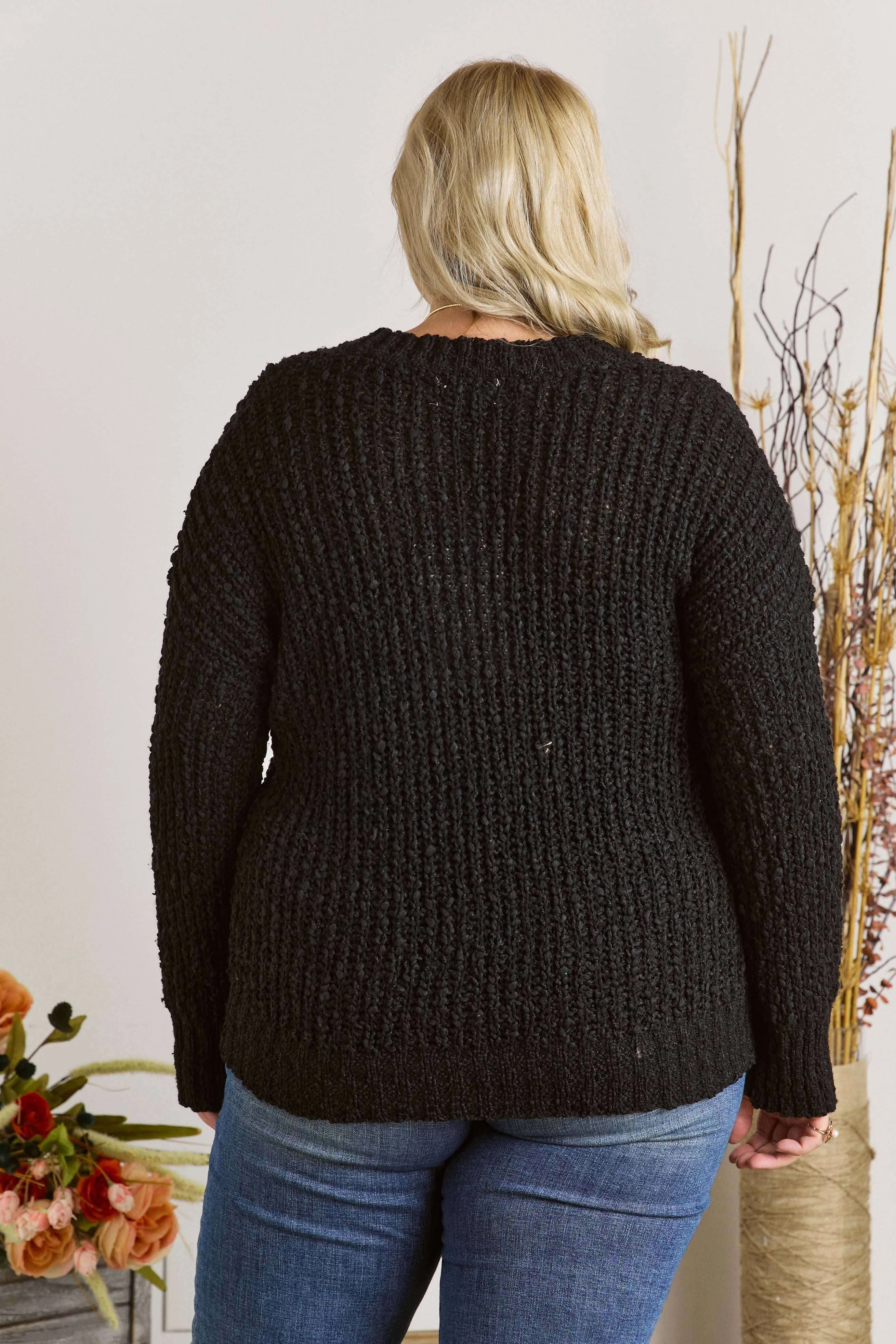 Adora Reg/Plus Chunky Knit Sweater