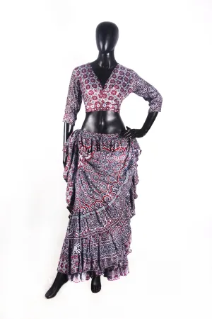 ajrak lurex blouse WS