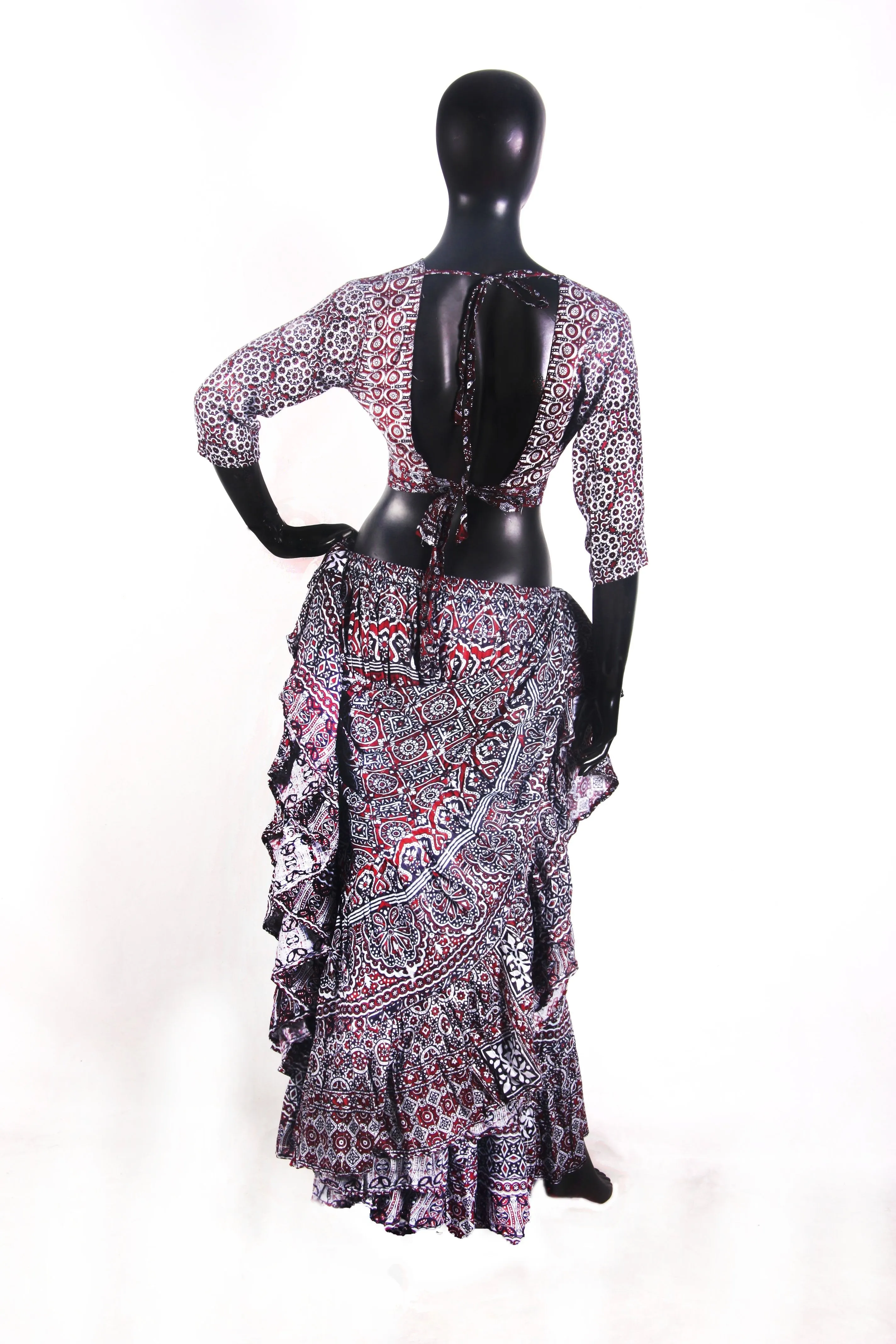 ajrak lurex blouse WS