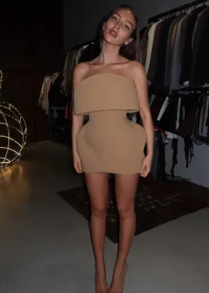 Alexis Dress - Toffee
