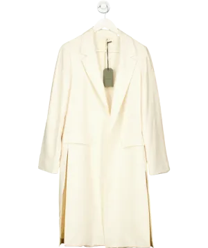 All Saints White Aleida Duster Coat UK 6