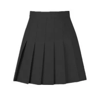 American School Style Fashion Women elegant half Pleated mini Skirts high waist casual girls skirts women leggings skirt