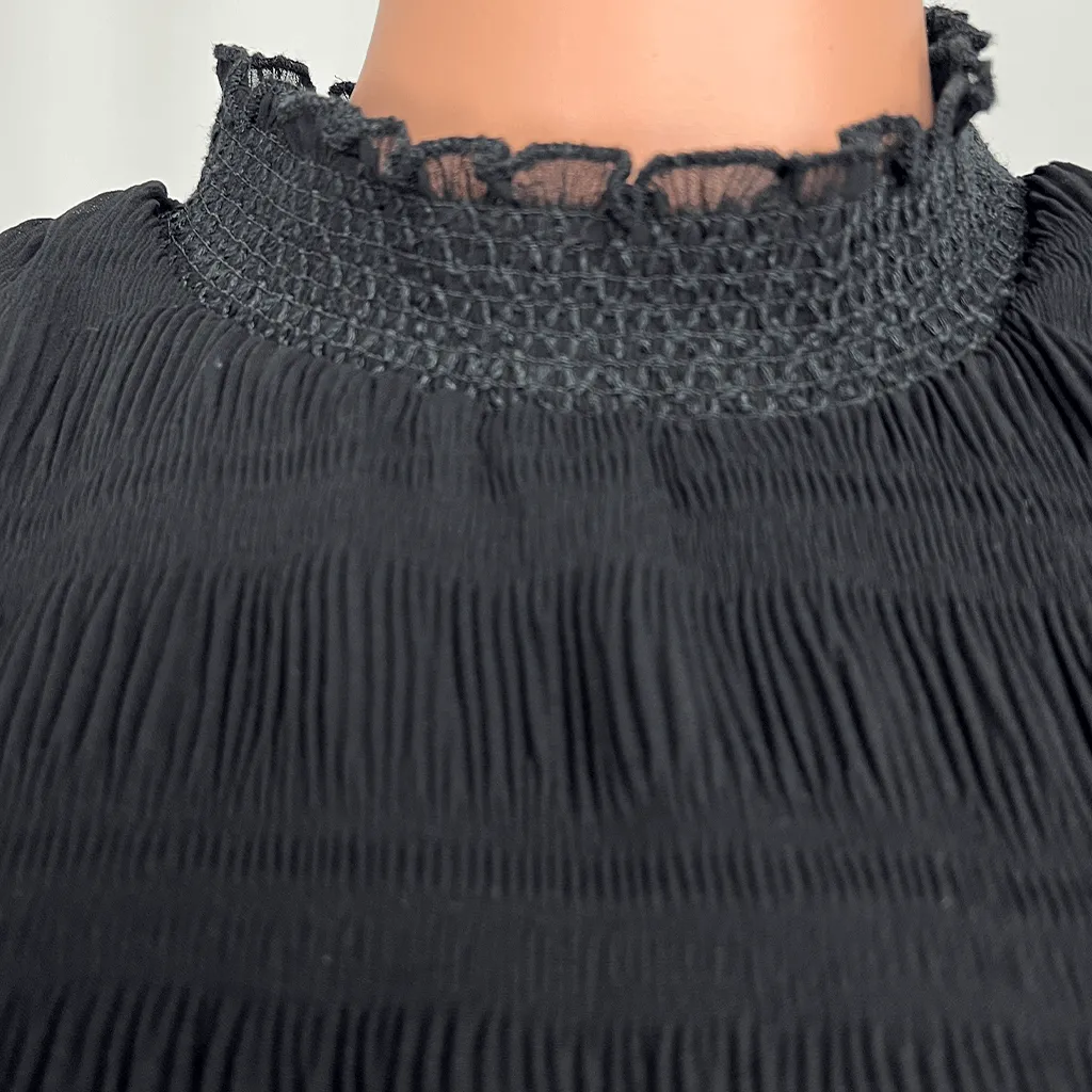 &me Sheer Black Top 12