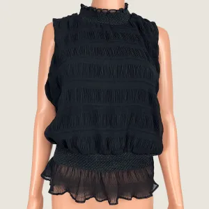 &me Sheer Black Top 12