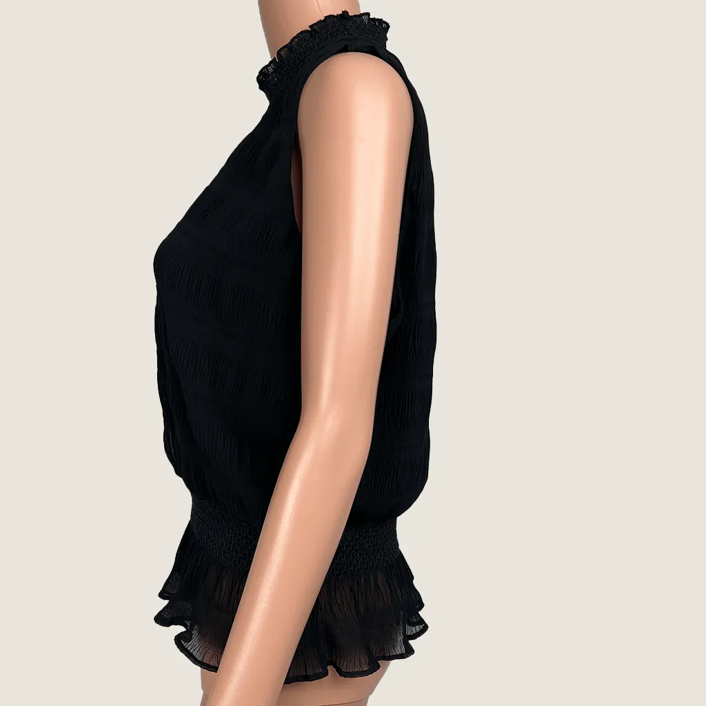 &me Sheer Black Top 12