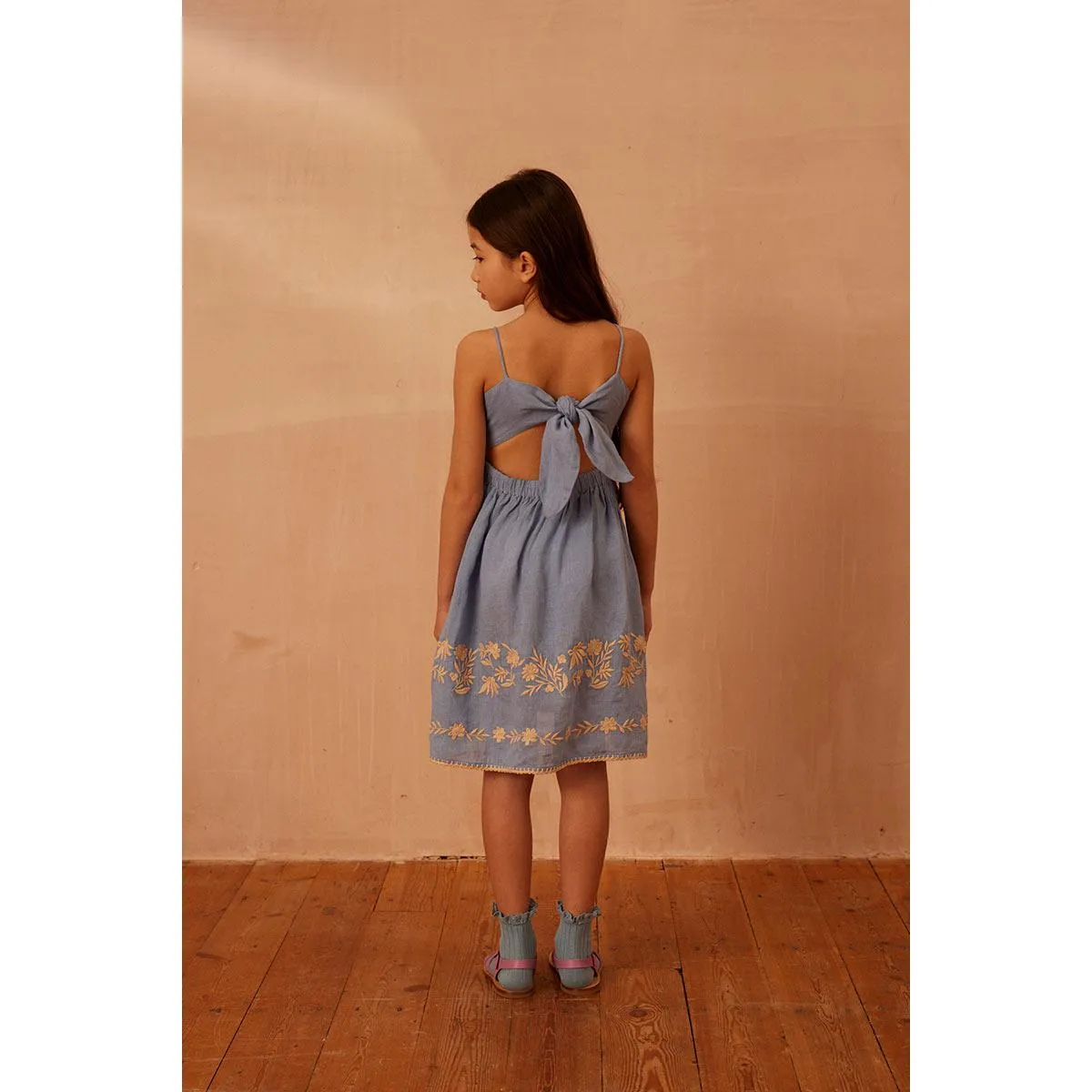 Apolina - Magrit dress - Cornflower