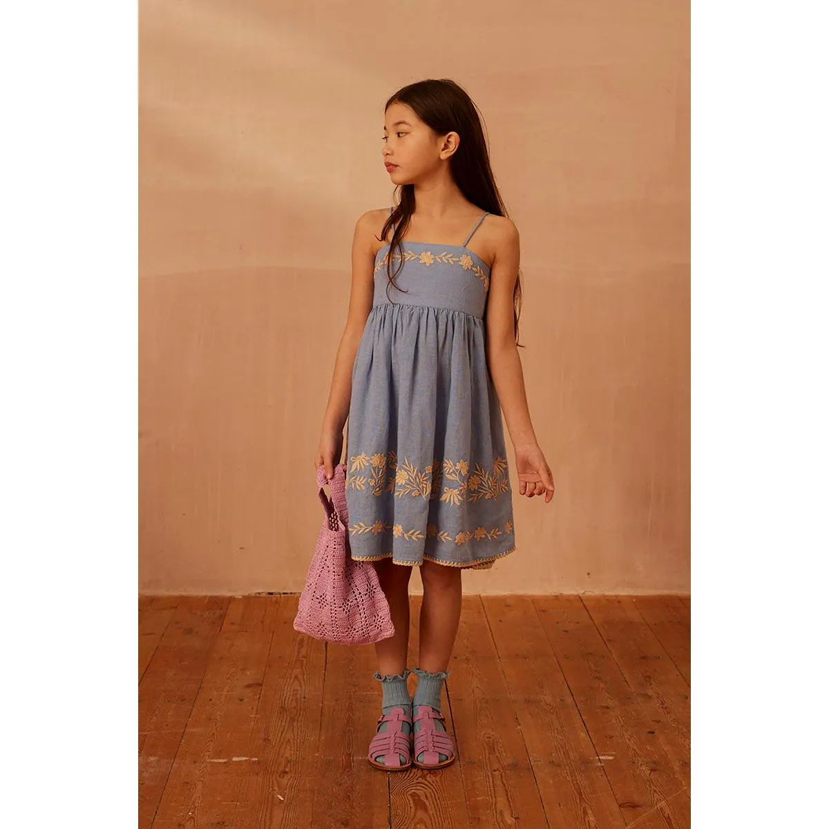 Apolina - Magrit dress - Cornflower