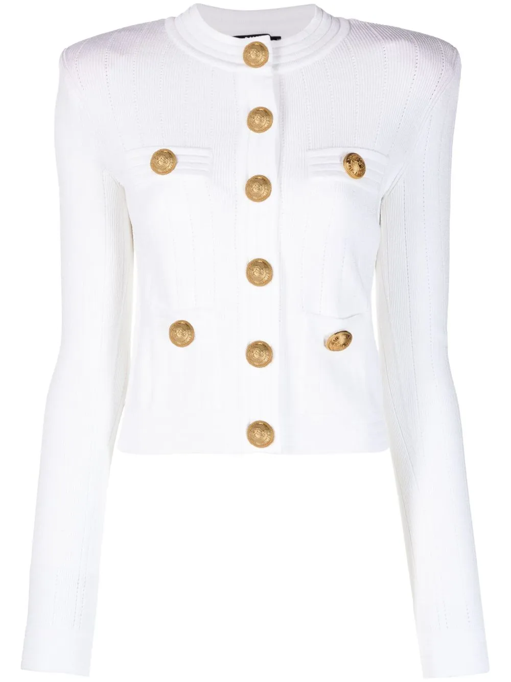 Balmain Sweaters White