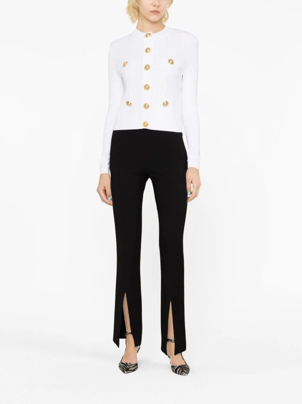 Balmain Sweaters White