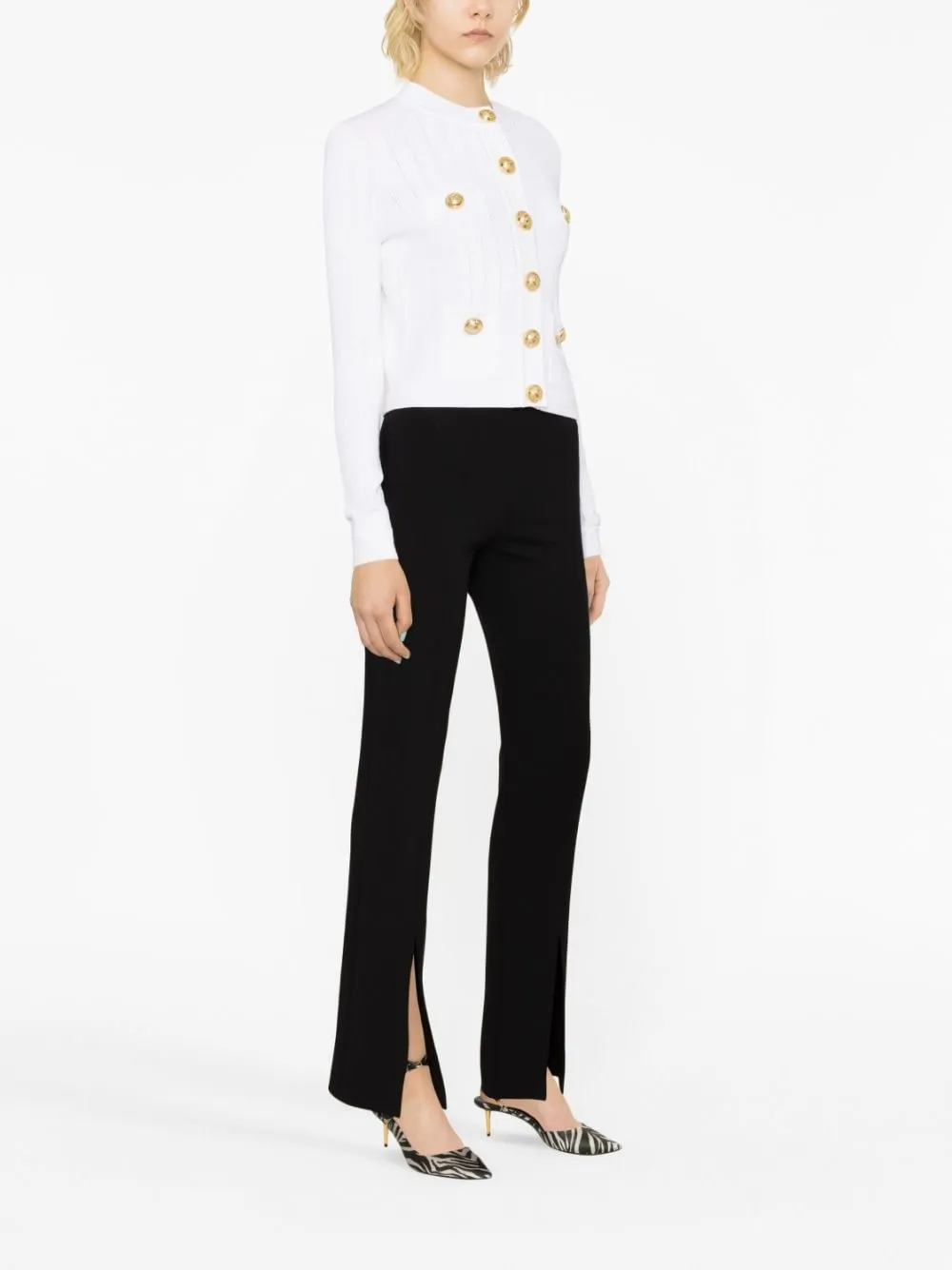 Balmain Sweaters White