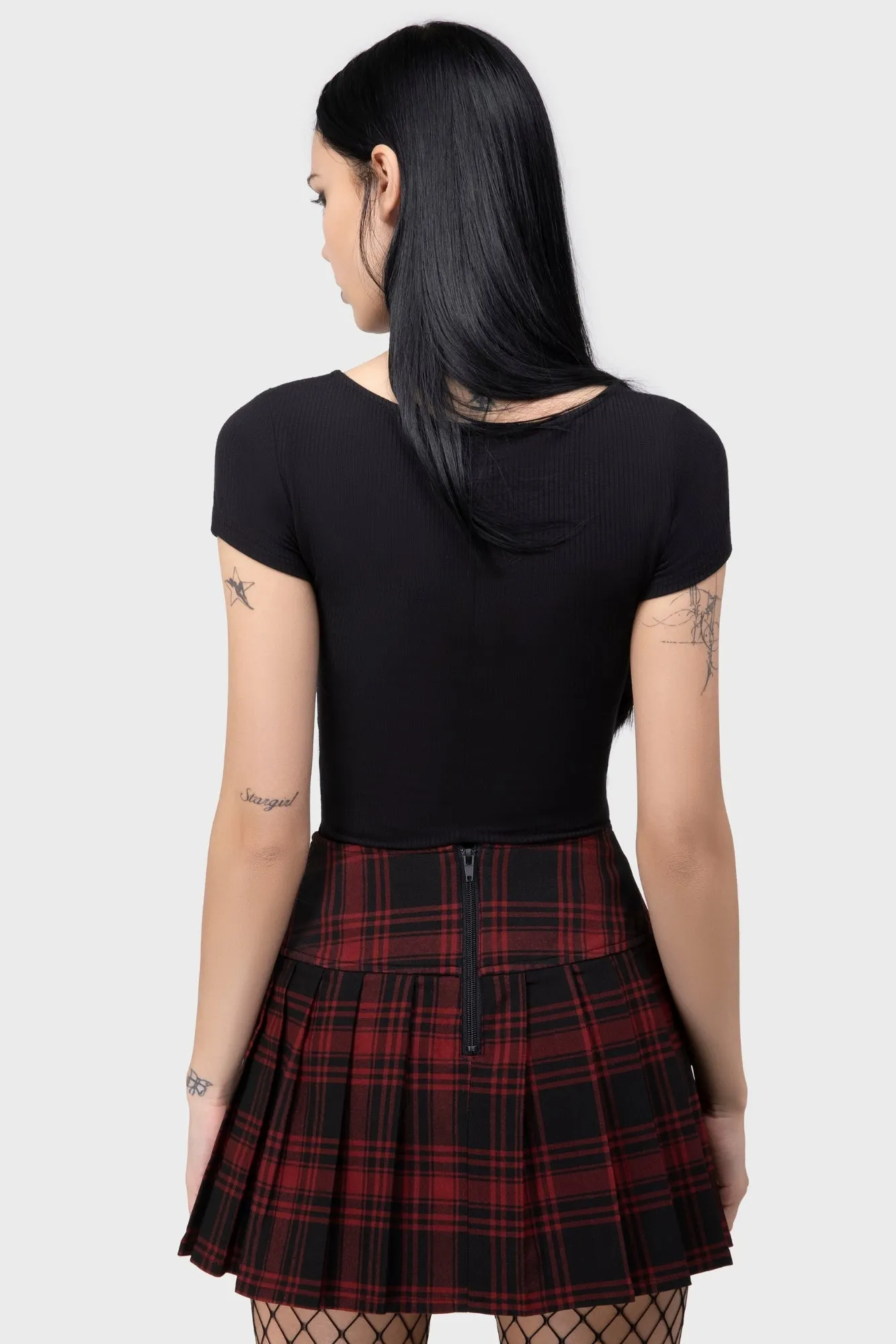 Bat Girl Skirt [TARTAN] - Resurrect