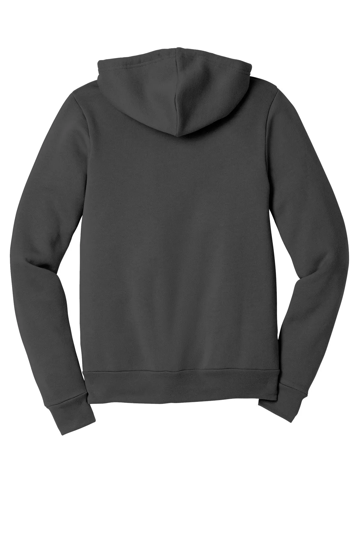 BELLA CANVAS  Unisex Sponge Fleece Full-Zip Hoodie. BC3739 Asphalt
