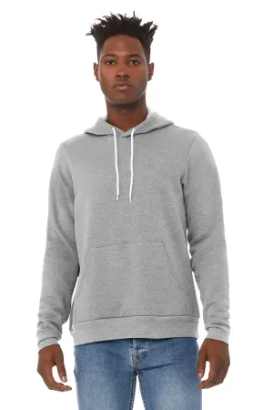 BELLA CANVAS  Unisex Sponge Fleece Pullover Hoodie. BC3719 Athletic Heather