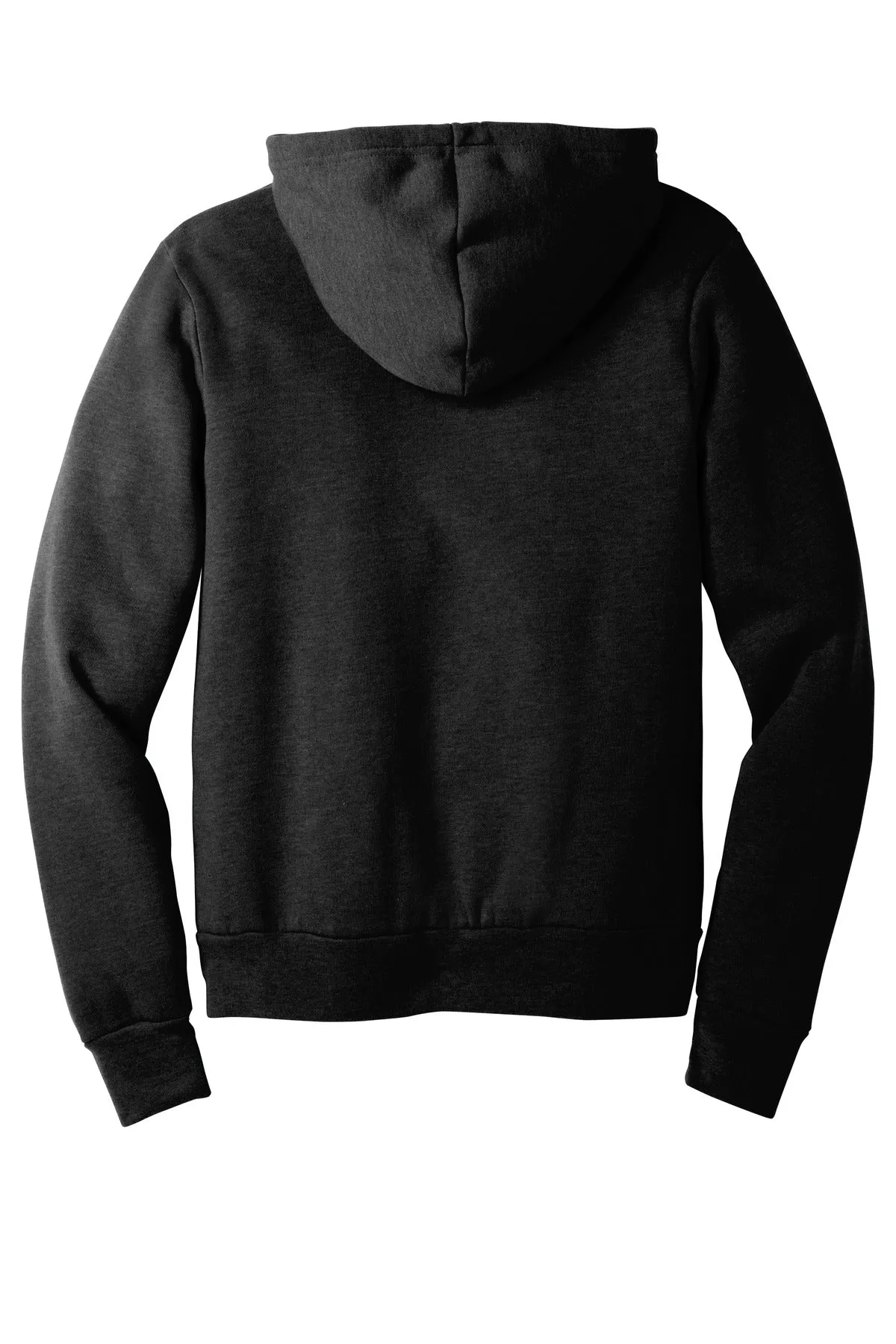 BELLA CANVAS  Unisex Sponge Fleece Pullover Hoodie. BC3719 Black Heather