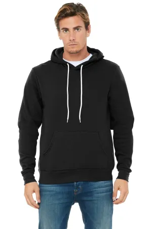 BELLA CANVAS  Unisex Sponge Fleece Pullover Hoodie. BC3719 Black