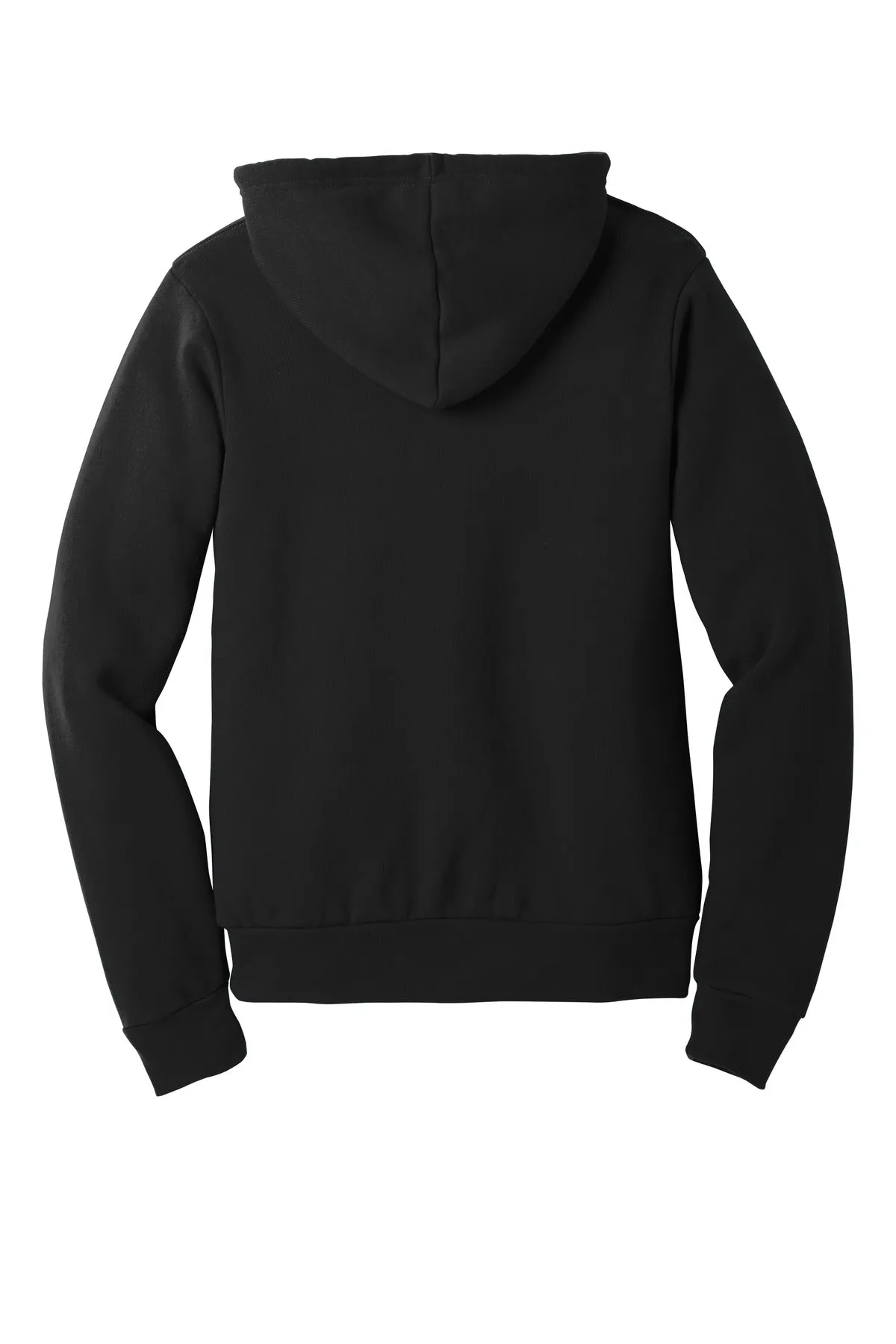 BELLA CANVAS  Unisex Sponge Fleece Pullover Hoodie. BC3719 Black