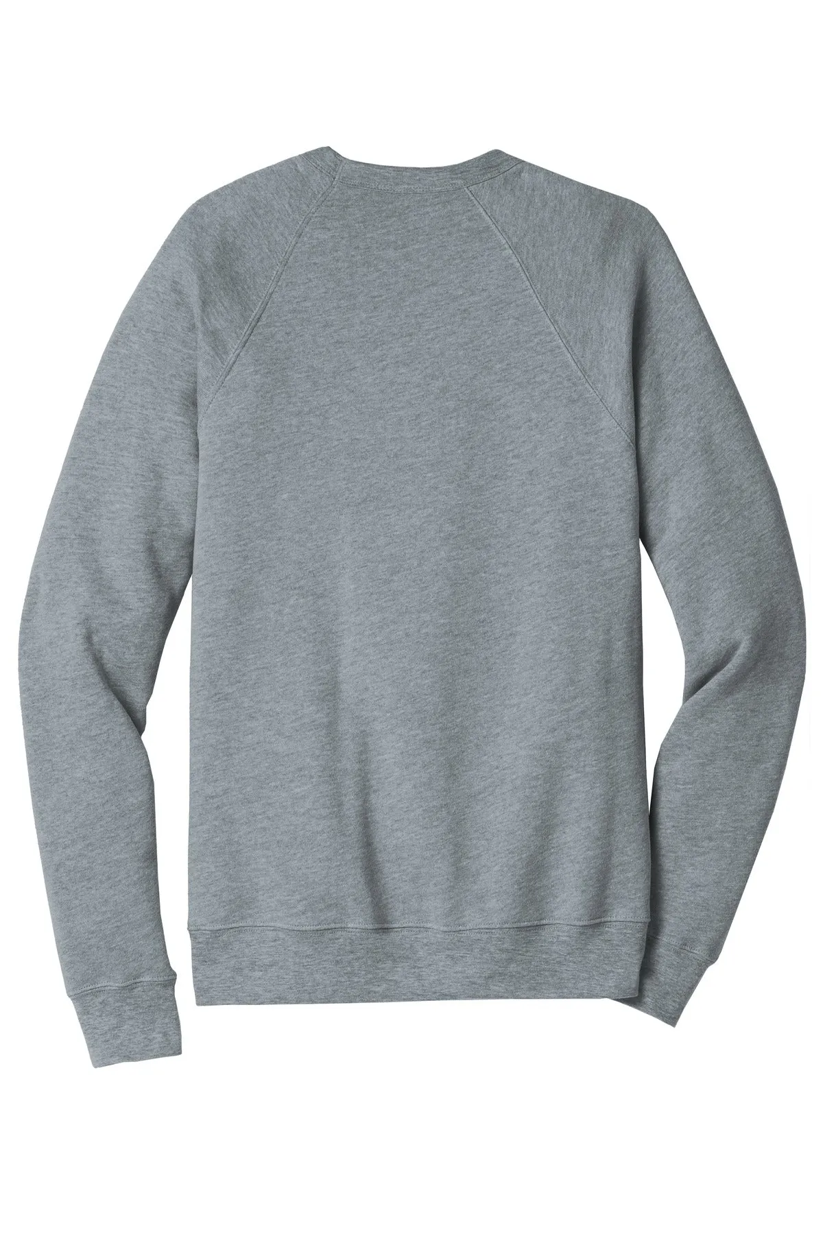 BELLA CANVAS  Unisex Sponge Fleece Raglan Sweatshirt. BC3901 Athletic Heather