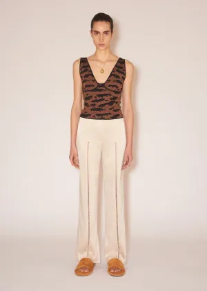 Belle Shirt (Black/Brown)