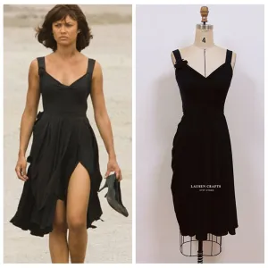 Black Bond Girl Dress Inspired by Olga Kurleynko as Camille Quantum Of Solace
