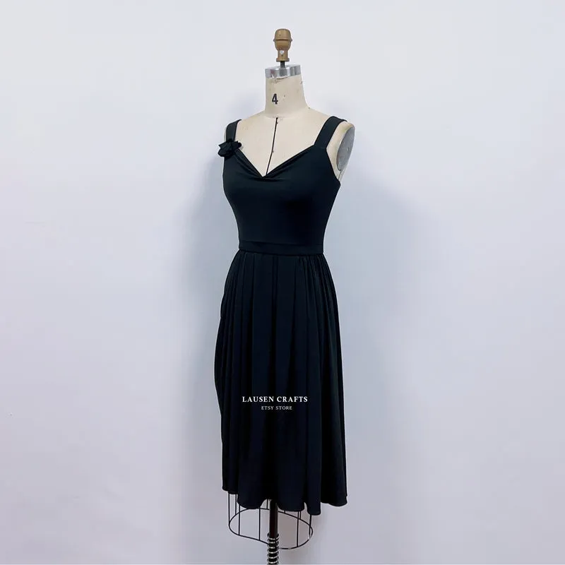 Black Bond Girl Dress Inspired by Olga Kurleynko as Camille Quantum Of Solace