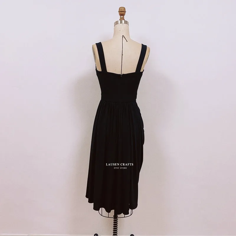 Black Bond Girl Dress Inspired by Olga Kurleynko as Camille Quantum Of Solace