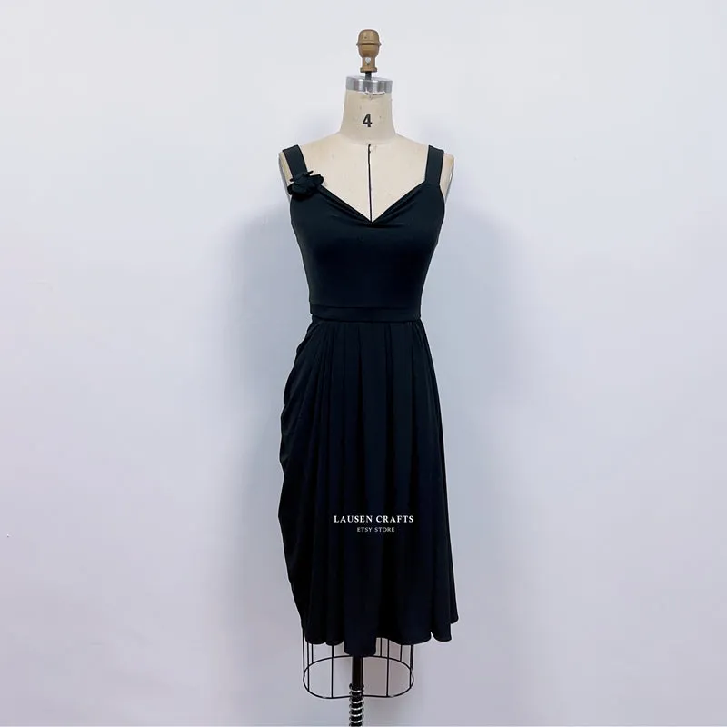 Black Bond Girl Dress Inspired by Olga Kurleynko as Camille Quantum Of Solace