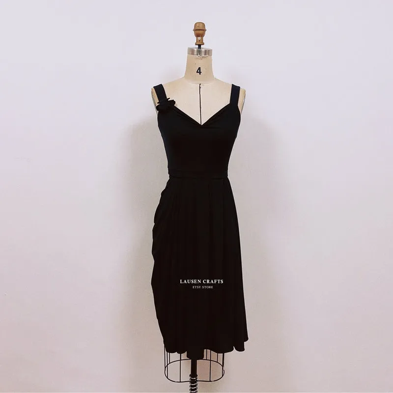 Black Bond Girl Dress Inspired by Olga Kurleynko as Camille Quantum Of Solace