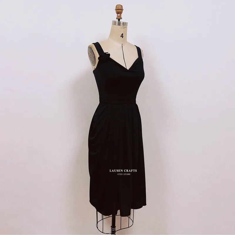 Black Bond Girl Dress Inspired by Olga Kurleynko as Camille Quantum Of Solace