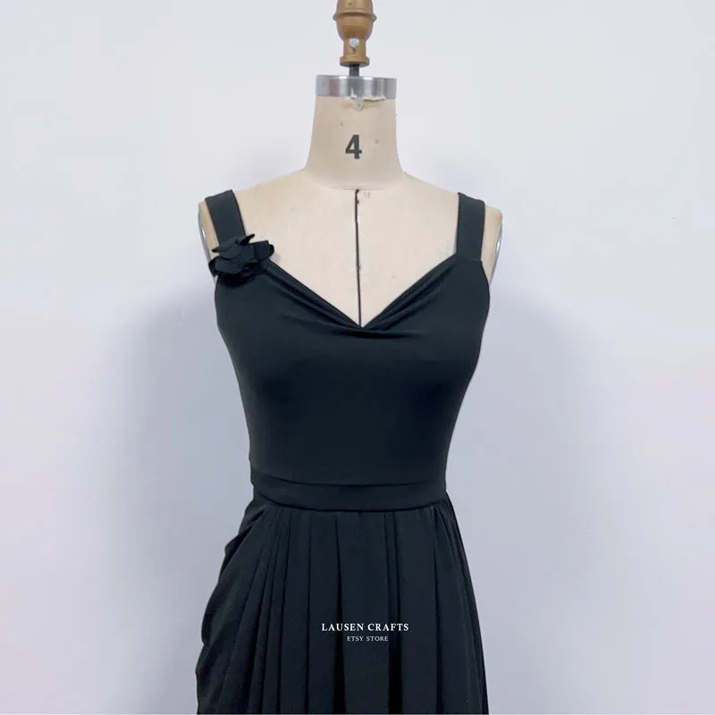 Black Bond Girl Dress Inspired by Olga Kurleynko as Camille Quantum Of Solace