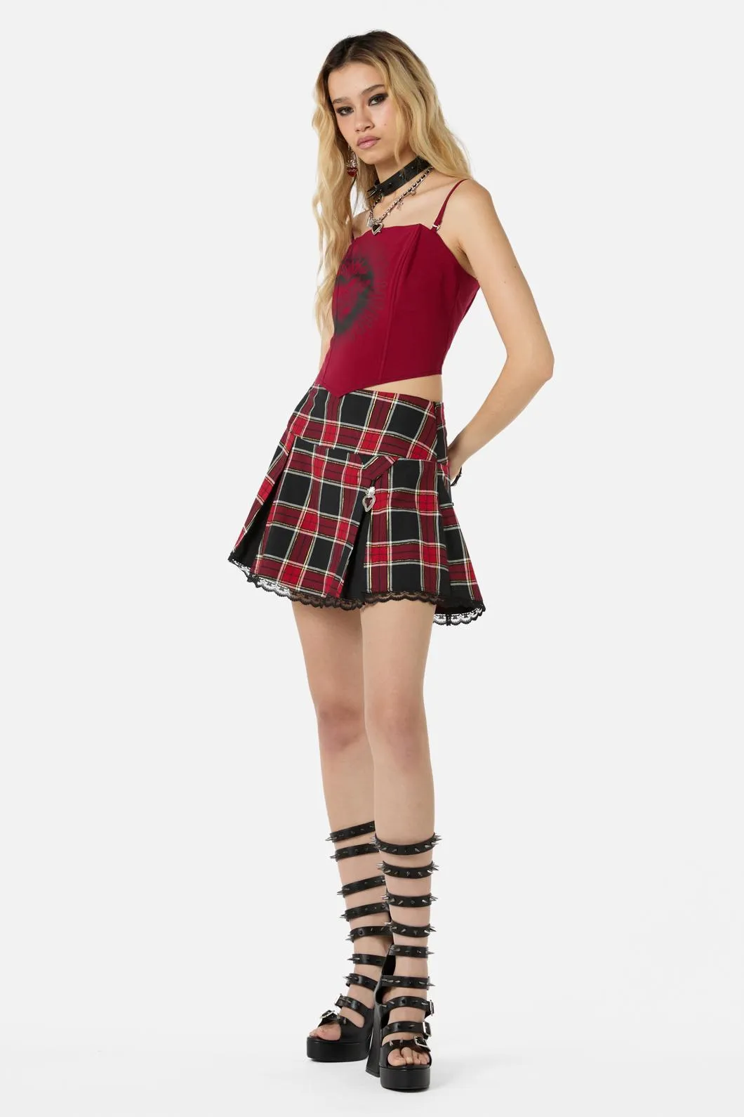 Boundless Tartan Skirt