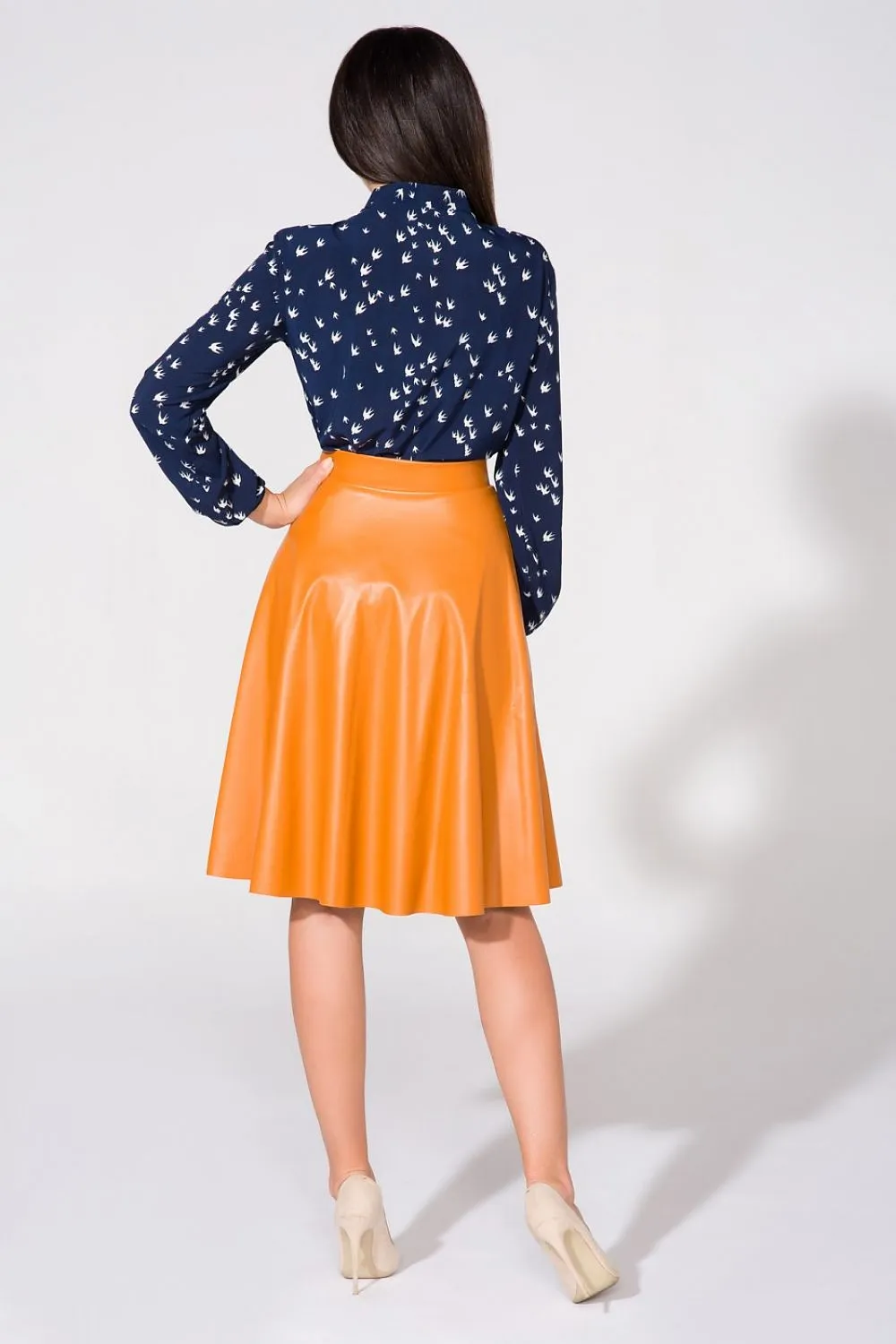 Bow Tie Neck Elegant Blouse