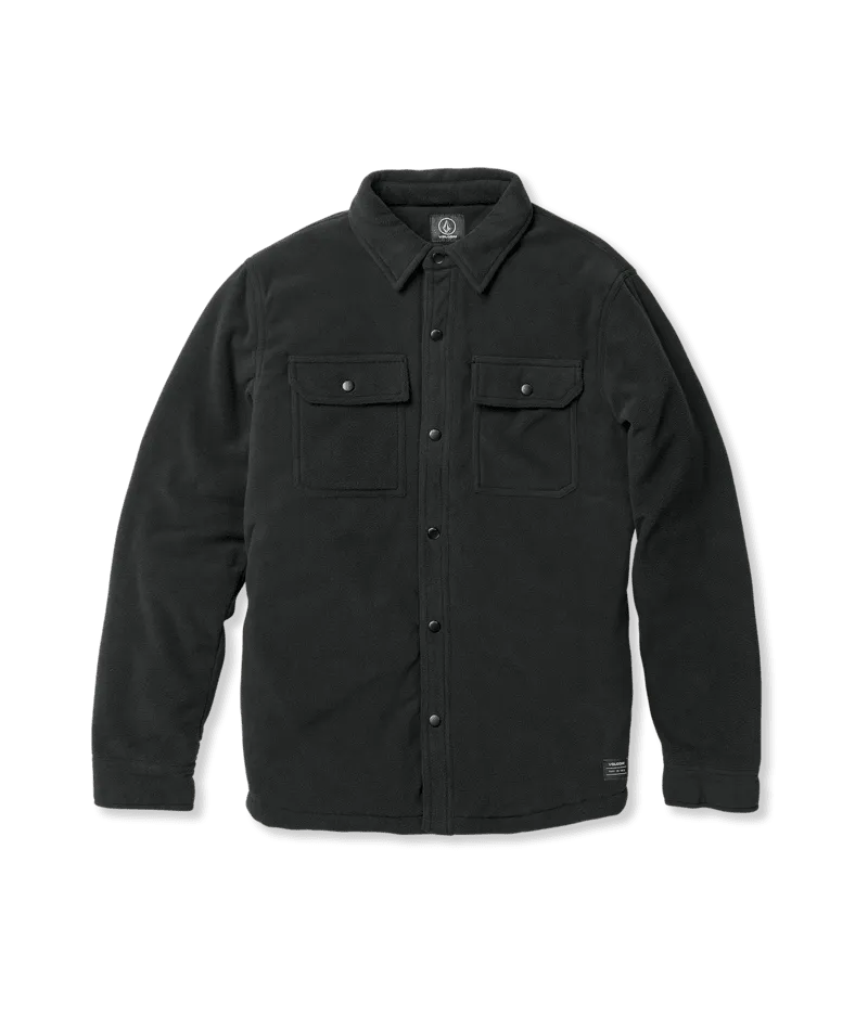 Bowered Fleece L/S - Black