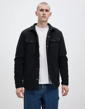 Bowered Fleece L/S - Black