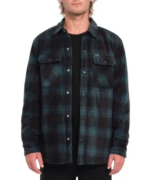Bowered Fleece LS - Evergreen