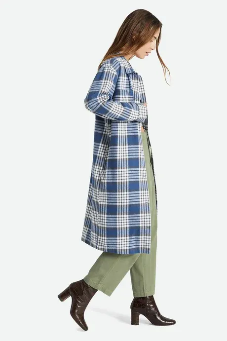 Brixton Ashby Duster - Washed Navy