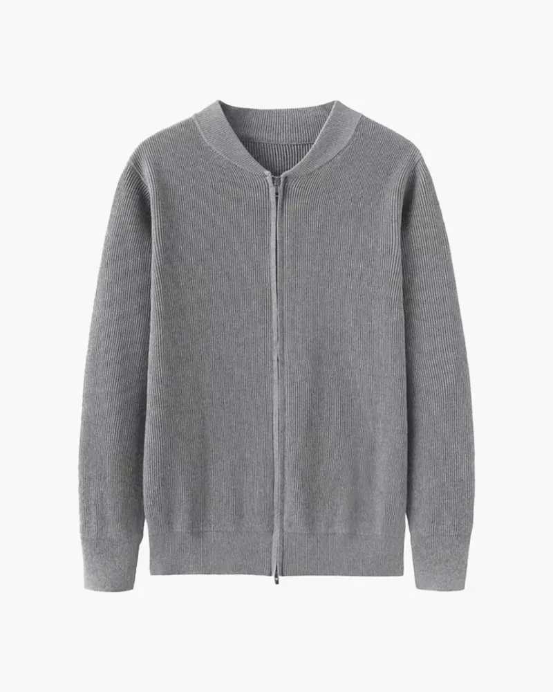BRUSSELS ZIP-UP CARDIGAN