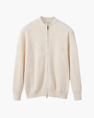 BRUSSELS ZIP-UP CARDIGAN