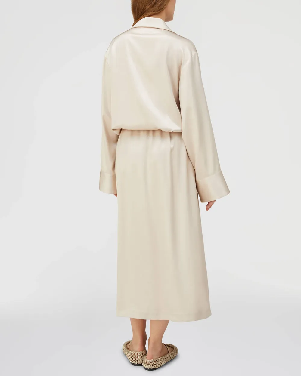 Butter Trench Dress