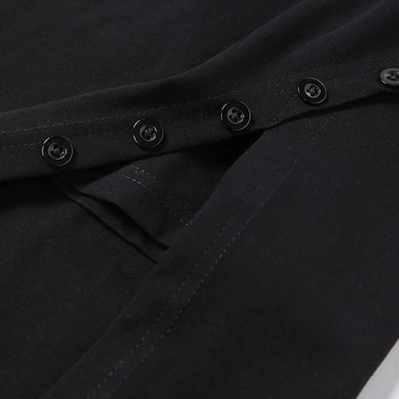 Buttons Buckle Belt Skirt