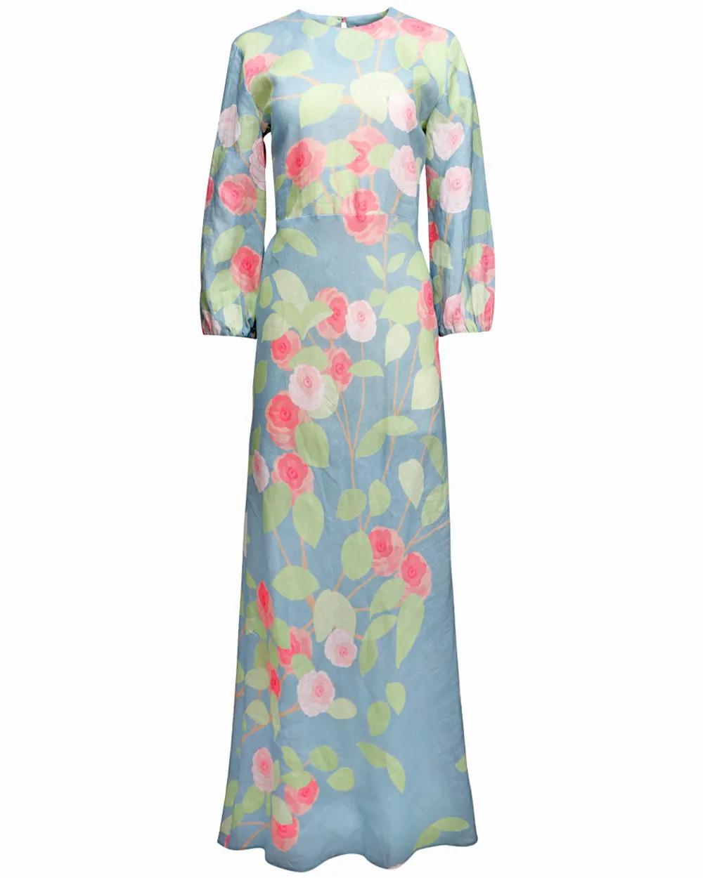 Camelia Blue Berna Maxi Dress