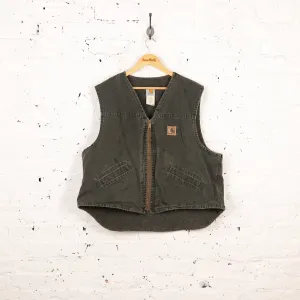 Carhartt Sleeveless Gilet Jacket - Green - XXL