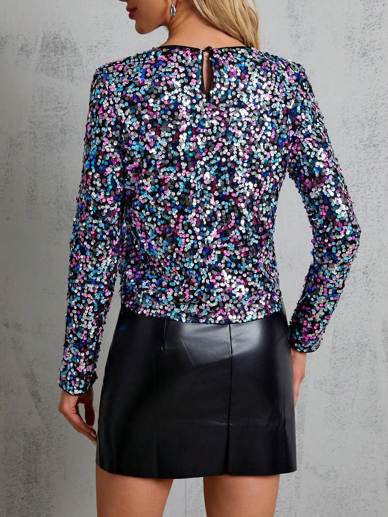 Clasi Women's Sequin Shirt