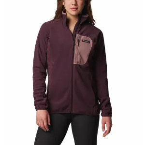 Columbia Womens Red Outdoor Tracks Full Zip II